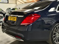 USED 2017 67 MERCEDES-BENZ S-CLASS 3.0 S350Ld V6 AMG Line (Executive, Premium) Saloon 4dr Diesel G-Tronic+ Euro 6 (s/s) (258 ps) 20"+HEATSEATS+SAT NAV+360&ordm; CAM