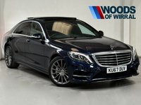 USED 2017 67 MERCEDES-BENZ S-CLASS 3.0 S350Ld V6 AMG Line (Executive, Premium) Saloon 4dr Diesel G-Tronic+ Euro 6 (s/s) (258 ps) 20"+HEATSEATS+SAT NAV+360&ordm; CAM