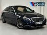 USED 2017 67 MERCEDES-BENZ S-CLASS 3.0 S350Ld V6 AMG Line (Executive, Premium) Saloon 4dr Diesel G-Tronic+ Euro 6 (s/s) (258 ps) 20"+HEATSEATS+SAT NAV+360&ordm; CAM