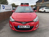 USED 2012 62 HYUNDAI I20 1.2 Active Hatchback 5dr Petrol Manual Euro 5 (85 bhp) 2 KEYS SERVICE HISTORY