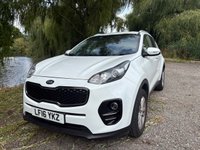 USED 2016 16 KIA SPORTAGE 1.6 GDi ISG 2 SUV 5 DOOR *REAR PARKING CAMERA*SAT NAV*DAB*ALLOY WHEELS*REAR SPOILER*CLIMATE CONTROL*CRUISE CONTROL*ELECTRIC FOLDING MIRRORS*AUTO LIGHTS*BRAND NEW MOT AND SERVICE*