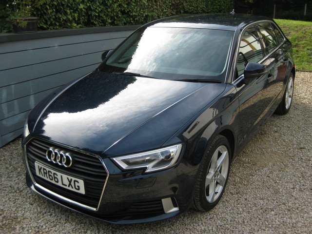 2016 66 Audi A3 1.6 TDI Sport Sportback 5dr Diesel Manual Euro 6 (s/s) (110 ps)