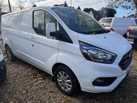USED 2021 71 FORD TRANSIT CUSTOM 2.0 300 EcoBlue Limited Panel Van 5dr Diesel Manual L2 H1 Euro 6 (s/s) (130 ps) 
