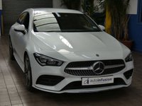 USED 2021 21 MERCEDES-BENZ CLA 1.3 CLA180 AMG Line (Premium 2) Shooting Brake 5dr Petrol 7G-DCT Euro 6 (s/s) (136 ps) SAT NAV LEATHER HEATED SEATS ANDROID APPLE CARPLAY REAR VIEW CAMERA PARKING SENSORS 1 OWNER SERVICE HISTORY WARRANTY