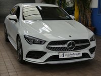 USED 2021 21 MERCEDES-BENZ CLA 1.3 CLA180 AMG Line (Premium 2) Shooting Brake 5dr Petrol 7G-DCT Euro 6 (s/s) (136 ps) SAT NAV LEATHER HEATED SEATS ANDROID APPLE CARPLAY REAR VIEW CAMERA PARKING SENSORS 1 OWNER SERVICE HISTORY WARRANTY