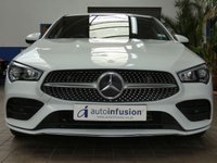 USED 2021 21 MERCEDES-BENZ CLA 1.3 CLA180 AMG Line (Premium 2) Shooting Brake 5dr Petrol 7G-DCT Euro 6 (s/s) (136 ps) SAT NAV LEATHER HEATED SEATS ANDROID APPLE CARPLAY REAR VIEW CAMERA PARKING SENSORS 1 OWNER SERVICE HISTORY WARRANTY