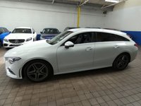 USED 2021 21 MERCEDES-BENZ CLA 1.3 CLA180 AMG Line (Premium 2) Shooting Brake 5dr Petrol 7G-DCT Euro 6 (s/s) (136 ps) SAT NAV LEATHER HEATED SEATS ANDROID APPLE CARPLAY REAR VIEW CAMERA PARKING SENSORS 1 OWNER SERVICE HISTORY WARRANTY