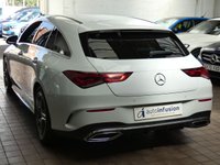 USED 2021 21 MERCEDES-BENZ CLA 1.3 CLA180 AMG Line (Premium 2) Shooting Brake 5dr Petrol 7G-DCT Euro 6 (s/s) (136 ps) SAT NAV LEATHER HEATED SEATS ANDROID APPLE CARPLAY REAR VIEW CAMERA PARKING SENSORS 1 OWNER SERVICE HISTORY WARRANTY