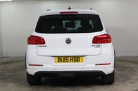 USED 2015 15 VOLKSWAGEN TIGUAN 2.0 TDI BlueMotion Tech R-Line SUV 5dr Diesel DSG 4WD Euro 5 (s/s) (Nav) (177 ps) Park Assist, Bluetooth