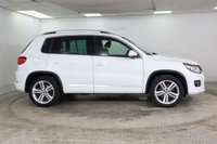 USED 2015 15 VOLKSWAGEN TIGUAN 2.0 TDI BlueMotion Tech R-Line SUV 5dr Diesel DSG 4WD Euro 5 (s/s) (Nav) (177 ps) Park Assist, Bluetooth
