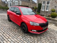 USED 2018 68 SKODA FABIA 1.0 TSI Monte Carlo Estate 5dr Petrol Manual Euro 6 (s/s) (110 ps) Bluetooth+Reversing Camera+Service History