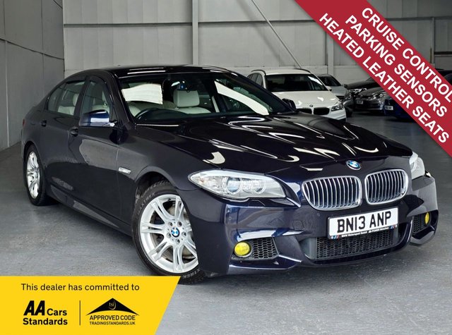 2013 BMW 5 SERIES 2.0 520d M Sport Saloon 4dr Diesel Auto Euro 5 (s/s) (184 ps) Year photo