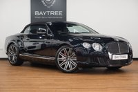 USED 2014 02 BENTLEY CONTINENTAL 6.0 W12 GTC Speed Convertible 