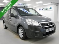 USED 2018 18 PEUGEOT PARTNER 1.6 BLUEHDI 100 BHP 850KG S EDITION ( SAT NAV / NO VAT ! ) AIR CON | SAT NAV | EURO 6 | NO VAT !