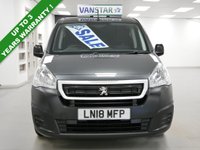 USED 2018 18 PEUGEOT PARTNER 1.6 BLUEHDI 100 BHP 850KG S EDITION ( SAT NAV / NO VAT ! ) AIR CON | SAT NAV | EURO 6 | NO VAT !