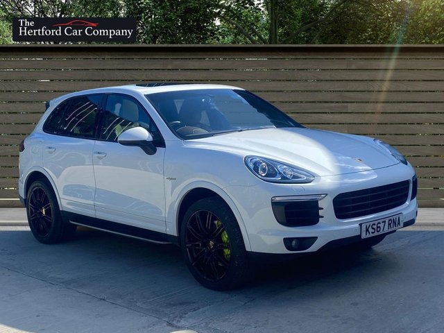 2017 67 Porsche Cayenne 3.0 V6 E-Hybrid S Platinum Edition SUV 5dr Petrol Plug-in Hybrid TiptronicS 4WD Euro 6 (s/s) (416 ps)