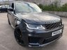 USED 2019 69 LAND ROVER RANGE ROVER SPORT 3.0 SD V6 HSE Dynamic SUV 5dr Diesel Auto 4WD Euro 6 (s/s) (306 ps)-2 Owner Car From New-Finished In Carpathian Grey Metallic-Heated Black Leather Upholstery-Privacy Glass-Slide & Tilt Glass Panoramic Sunroof-22