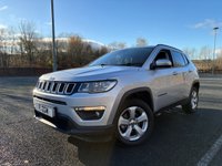 USED 2018 18 JEEP COMPASS 1.4T MultiAirII Longitude SUV 5dr Petrol Manual Euro 6 (s/s) (140 ps) ANOTHER ABSOLUTE BEAUTY, JUST IN AND FINISHED IN STUNNING SILVER PAINT+ULEZ COMPLIANT+HALF LEATHER INTERIOR+SATELLITE NAVIGATION+PARK ASSIST+AIR CONDITIONING+17 INCH ALLOY WHEELS+1 FULL YEARS MOT PRIOR TO COLLECTION+CALL NOW TO ARRANGE A VIEWING+THIS VEHICLE IS NOT TO BE MISSED!!!!!!!!!!!!!!!!!!!!!!!!!!!!!!!!!!!!!!!