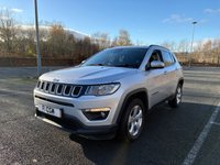USED 2018 18 JEEP COMPASS 1.4T MultiAirII Longitude SUV 5dr Petrol Manual Euro 6 (s/s) (140 ps) ANOTHER ABSOLUTE BEAUTY, JUST IN AND FINISHED IN STUNNING SILVER PAINT+ULEZ COMPLIANT+HALF LEATHER INTERIOR+SATELLITE NAVIGATION+PARK ASSIST+AIR CONDITIONING+17 INCH ALLOY WHEELS+1 FULL YEARS MOT PRIOR TO COLLECTION+CALL NOW TO ARRANGE A VIEWING+THIS VEHICLE IS NOT TO BE MISSED!!!!!!!!!!!!!!!!!!!!!!!!!!!!!!!!!!!!!!!