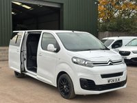 USED 2024 24 CITROEN DISPATCH 1.5 BLUEHDI 100PS 1000 ENTERPRISE DOUBLE CAB CREW VAN - NO VAT STUNNING 6 SEAT TOP SPEC CREW