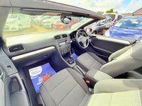USED 2012 12 VOLKSWAGEN GOLF 1.6 TDI BlueMotion Tech S Cabriolet 2dr Diesel Manual Euro 5 (s/s) (105 ps) Stunning Convertible with a FSH