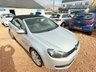 USED 2012 12 VOLKSWAGEN GOLF 1.6 TDI BlueMotion Tech S Cabriolet 2dr Diesel Manual Euro 5 (s/s) (105 ps) Stunning Convertible with a FSH