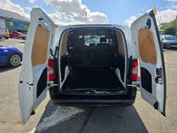 USED 2020 70 PEUGEOT PARTNER 1.5 BlueHDi 950 Pro LWB Van, 57,200 miles, 1 owner, full service history, Euro 6 ULEZ, 5 Speed manual, A/C, Bluetooth & more! +VAT @ 20% This 2020 Peugeot Partner van boasts exceptionally low mileage for its age, having covered just 57,200 miles, and has been cared for by a single owner.  As a 1.5 BlueHDi 950 Professional Long Panel Van LWB Euro 6 model, it offers a practical and efficient solution for your business needs.  Inside, you'll find the PEUGEOT i-Cockpit featuring a head up display and a compact steering wheel, complemented by an 8in capacitive colour touchscreen with DAB radio, Bluetooth connectivity, and a USB socket