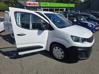USED 2020 70 PEUGEOT PARTNER 1.5 BlueHDi 950 Pro LWB Van, 57,200 miles, 1 owner, full service history, Euro 6 ULEZ, 5 Speed manual, A/C, Bluetooth & more! +VAT @ 20% This 2020 Peugeot Partner van boasts exceptionally low mileage for its age, having covered just 57,200 miles, and has been cared for by a single owner.  As a 1.5 BlueHDi 950 Professional Long Panel Van LWB Euro 6 model, it offers a practical and efficient solution for your business needs.  Inside, you'll find the PEUGEOT i-Cockpit featuring a head up display and a compact steering wheel, complemented by an 8in capacitive colour touchscreen with DAB radio, Bluetooth connectivity, and a USB socket