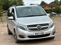 USED 2017 17 MERCEDES-BENZ V CLASS 2.2 V250d BlueTEC Sport G-Tronic+ Euro 6 (s/s) 5dr 8 Seat XLWB FSH+NEW SERVICE+MOT +360 CAM