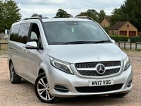 USED 2017 17 MERCEDES-BENZ V CLASS 2.2 V250d BlueTEC Sport G-Tronic+ Euro 6 (s/s) 5dr 8 Seat XLWB FSH+NEW SERVICE+MOT +360 CAM