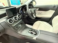 USED 2017 17 MERCEDES-BENZ C-CLASS 2.0 C200 Sport (Premium) Panoramic Saloon 4 Door Petrol G-Tronic+ 4MATIC Euro 6 (s/s) (184 ps) PANORAMIC GLASS SUNROOF + MORE