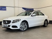 USED 2017 17 MERCEDES-BENZ C-CLASS 2.0 C200 Sport (Premium) Panoramic Saloon 4 Door Petrol G-Tronic+ 4MATIC Euro 6 (s/s) (184 ps) PANORAMIC GLASS SUNROOF + MORE