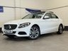 USED 2017 17 MERCEDES-BENZ C-CLASS 2.0 C200 Sport (Premium) Panoramic Saloon 4 Door Petrol G-Tronic+ 4MATIC Euro 6 (s/s) (184 ps) PANORAMIC GLASS SUNROOF + MORE
