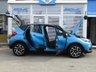 USED 2016 66 RENAULT CAPTUR 1.5 dCi ENERGY Dynamique S Nav SUV 5dr Diesel Manual Euro 6 (s/s) (90 ps) Finished in TAHOE BLUE Metallic with DARK GREY CLOTH Trim. This Renault CAPTUR is a spacious SUV that's perfect for the family. It looks stylish thanks to the swooping curves and creases that define the distinctive looks of the modern Renaults. Features include, &pound;20 Tax, Nav, DAB radio, Park Sensors, B/Tooth, Cruise, 17" Alloys, Keyless Start and more. Dealer serviced at 8840 miles, 11266 miles, 13200 miles, 14442 miles, 15438 miles, 23485 miles, 29868 miles and on arrival at 45560 miles.
