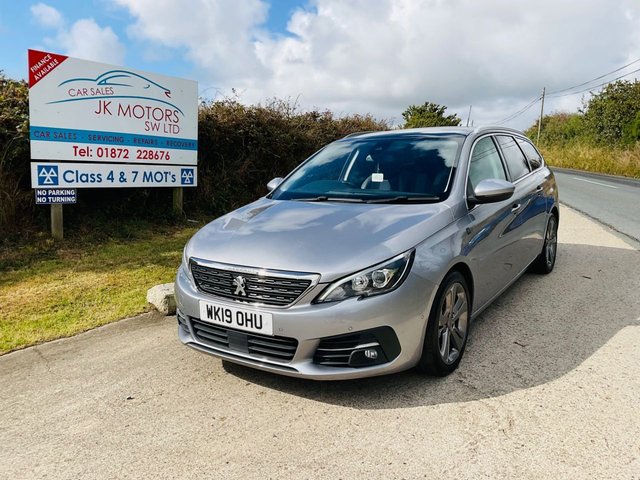 2019 19 Peugeot 308 SW 1.2 PureTech GPF GT Line Estate 5dr Petrol Manual Euro 6 (s/s) (130 ps)