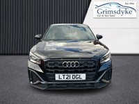 USED 2021 21 AUDI Q2 1.5 TFSI CoD 35 Black Edition SUV 5dr Petrol S Tronic Euro 6 (s/s) (150 ps) ** RAC BUYSURE INSPECTED **