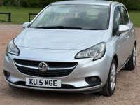 USED 2015 15 VAUXHALL CORSA 1.4i ecoTEC Design Euro 6 5dr New service+  New Mot