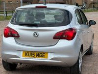 USED 2015 15 VAUXHALL CORSA 1.4i ecoTEC Design Euro 6 5dr New service+  New Mot