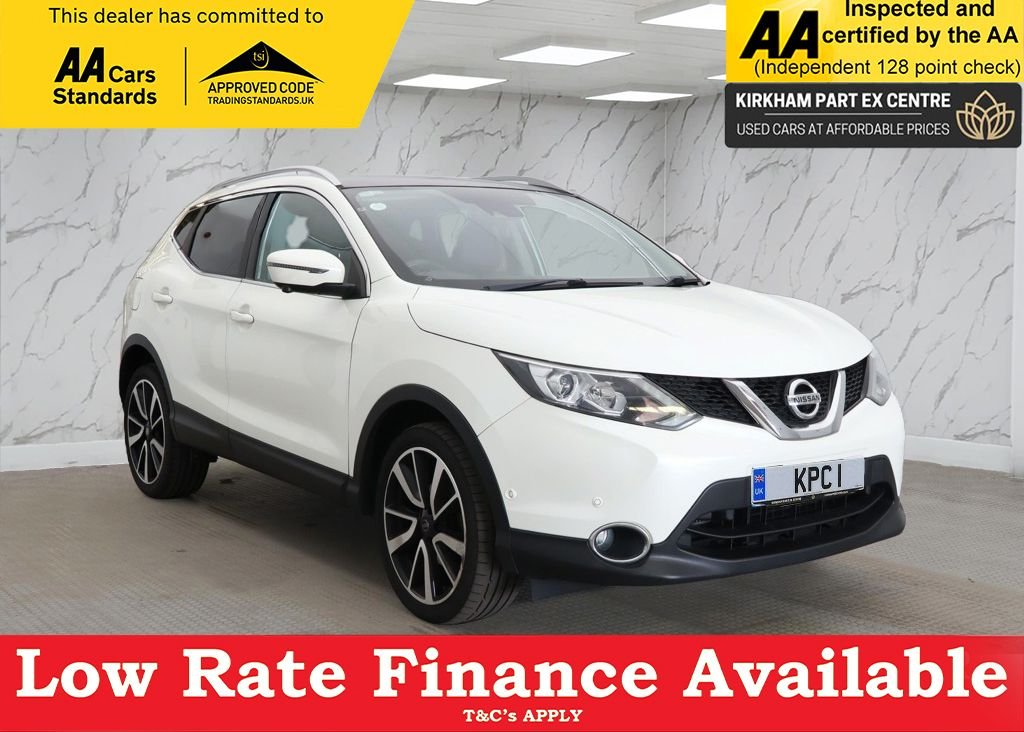 NISSAN QASHQAI 1.6 DIG-T Tekna SUV 5dr Petrol Manual 2WD Euro 6 (s/s) (163 ps) NATIONWIDE PARTS & LABOUR WARRANTY INCLUDED + 12 MONTHS AA BREAKDOWN FREE