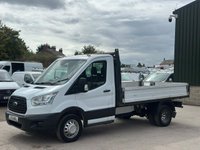 USED 2015 15 FORD TRANSIT 350 DROPSIDE 2.2 TDCI RWD - NO VAT 