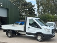 USED 2015 15 FORD TRANSIT 350 DROPSIDE 2.2 TDCI RWD - NO VAT 
