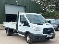 USED 2015 15 FORD TRANSIT 350 DROPSIDE 2.2 TDCI RWD - NO VAT 