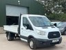 USED 2015 15 FORD TRANSIT 350 DROPSIDE 2.2 TDCI RWD - NO VAT 