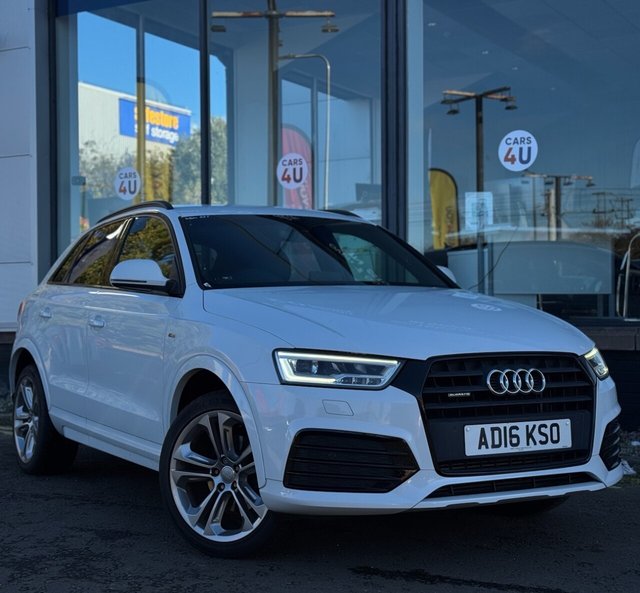 View our Audi Q3 2.0 TFSI S line SUV 5dr Petrol S Tronic quattro Euro 6 (s/s) (180 ps)