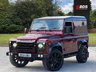 USED 2014 14 LAND ROVER DEFENDER 90 2.2 TDCi Hard Top SUV 4WD SWB Euro 5 3dr AIR CON! SMOKE LIGHT KIT! 20"