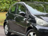 USED 2010 60 TOYOTA AYGO 1.0 VVT-i Black Hatchback 5dr Petrol MultiMode Euro 4 (AC) (67 bhp) 