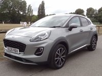 USED 2020 20 FORD PUMA 1.0T EcoBoost Titanium SUV 5dr Petrol Manual Euro 6 (s/s) (125 ps) 17 INCH BI COLOUR MACHINED POLISHED ALLOYS 