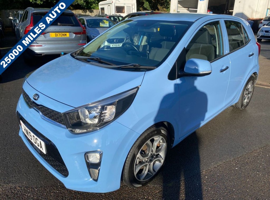 USED 2019 19 KIA PICANTO 1.25 3 Hatchback 5dr Petrol Auto Euro 6 (83 bhp) LOVELY LOW MILEAGE