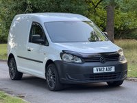 USED 2012 12 VOLKSWAGEN CADDY 1.6 TDI C20 Panel Van 5dr Diesel Manual L1 H1 (152 g/km, 74 bhp) 