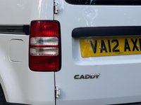 USED 2012 12 VOLKSWAGEN CADDY 1.6 TDI C20 Panel Van 5dr Diesel Manual L1 H1 (152 g/km, 74 bhp) 